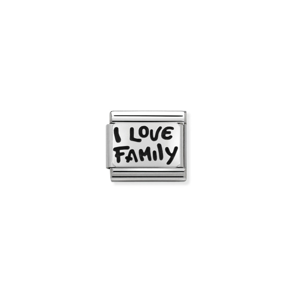 Charm Link NOMINATION I Love My Family 330102-34
