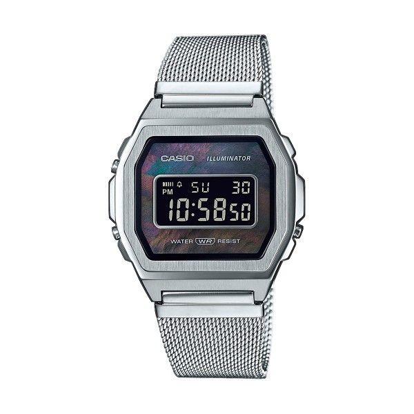 Relógio CASIO Vintage Premium Prateado A1000M-1BEF