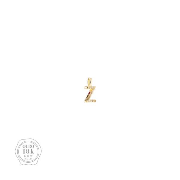 Pendente Bow Gold - Letter Z BW.PE.0118.0026