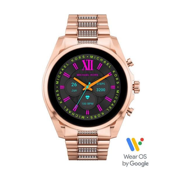 Relógio Michael Kors Bradshaw Gen 6 Ouro Rosa (Smartwatch) MKT5135