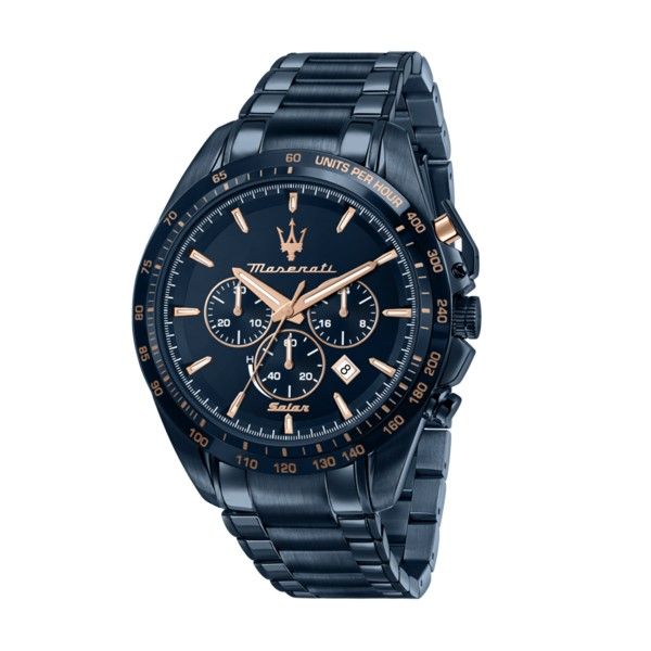 Relógio Maserati Solar Azul R8873649001