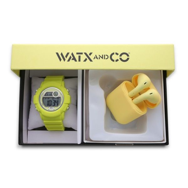 Relógio Watx Hammer Yellow 43mm WAPACKEAR17_M