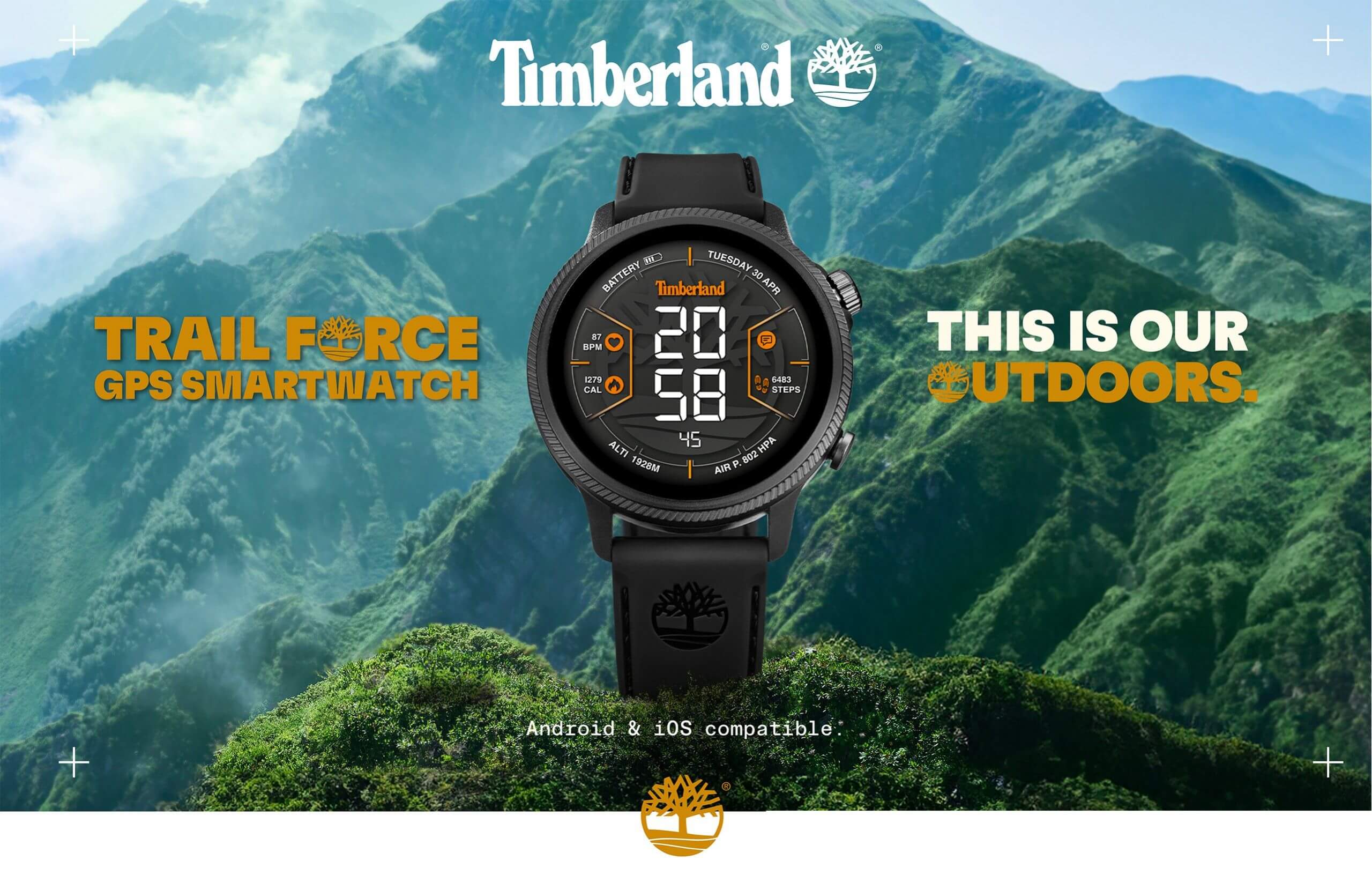 Relojes inteligentes Trail Force Timberland