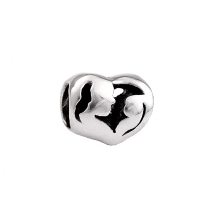Mother And Daughter Heart Kidz Charm
