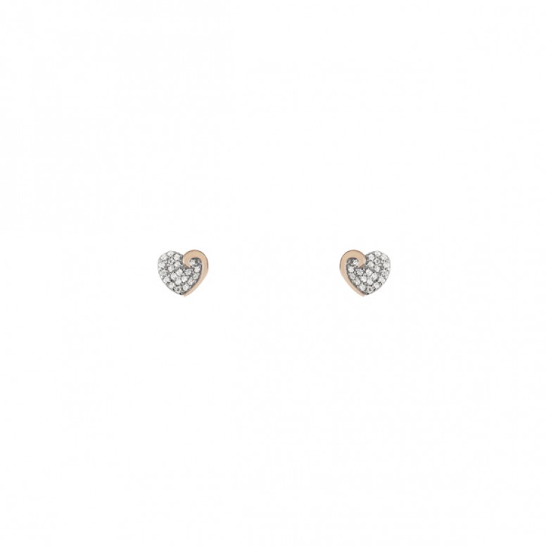 Pendientes Love In Rose Heart