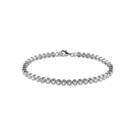 Classy Round Solitaire Bracelet