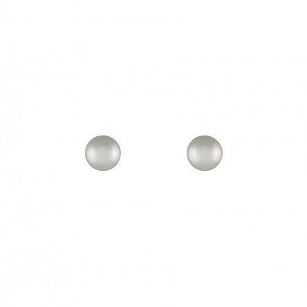 Brincos Classy Simple Pearl