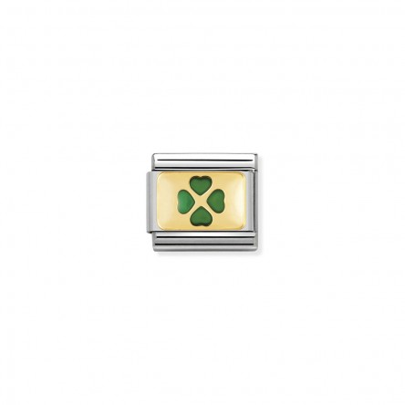 Green Clover Charm