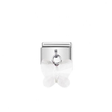 Charm Link Mariposa Blanca