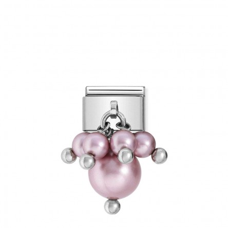 Swarowski Pearl Pink Charm