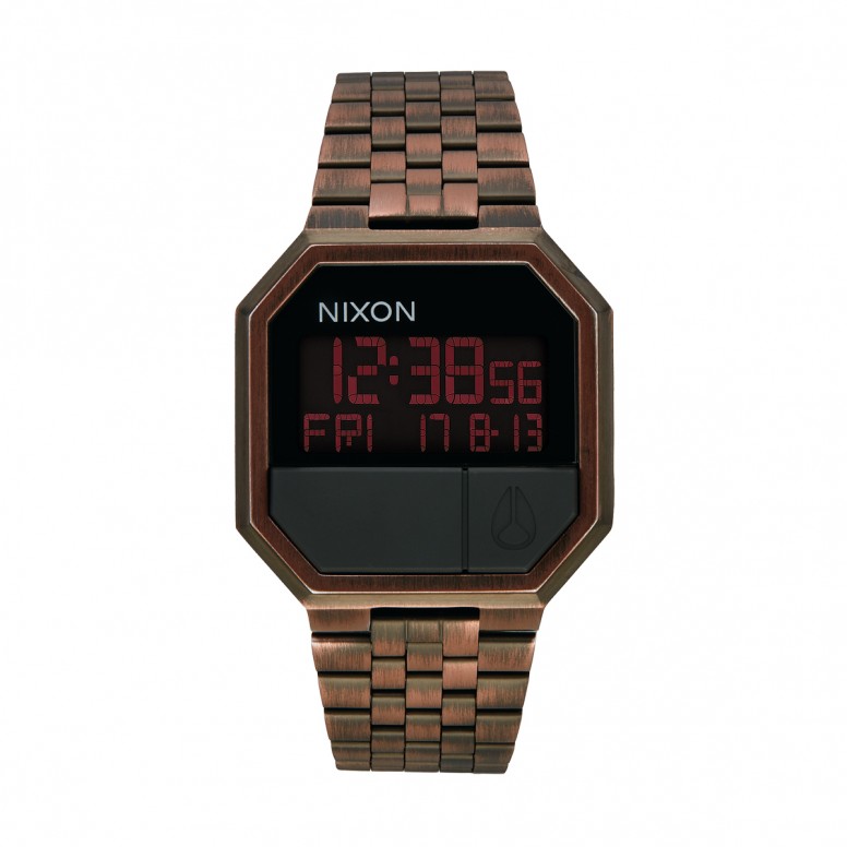 Relógio Nixon Re-Run Bronze