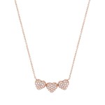 Colar Lovers Heart Rose Gold