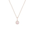 Love In Rose Solitaire I Necklace