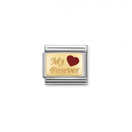 18K Gold My Forever Charm