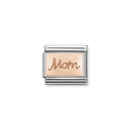 Charm Link Oro Rosa 9K Madre