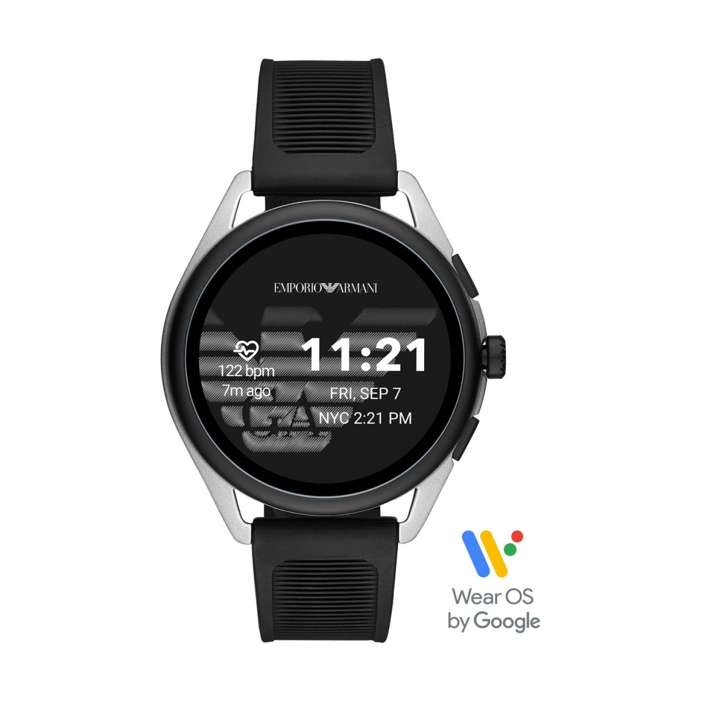 Relógio Inteligente EMPORIO ARMANI Matteo Preto (Smartwatch)