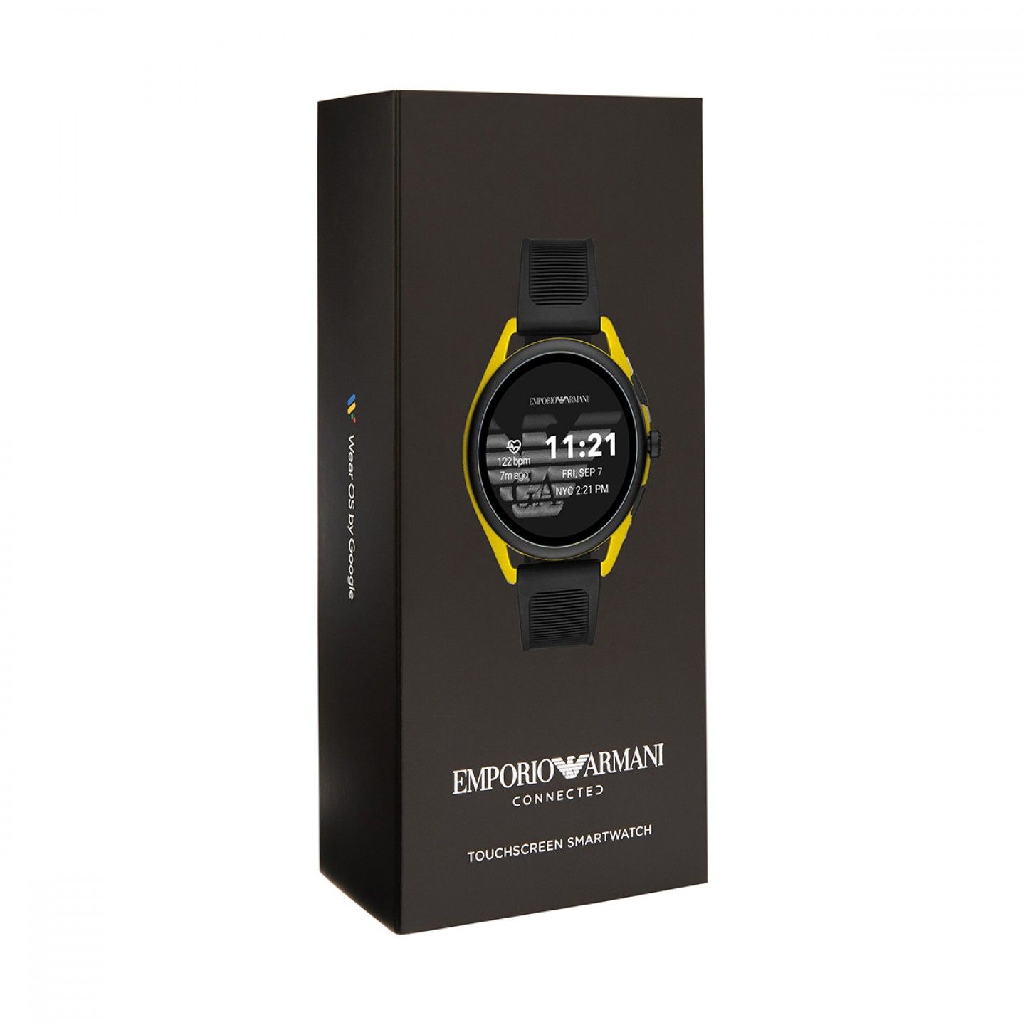 Relógio Inteligente EMPORIO ARMANI Matteo Preto (Smartwatch)