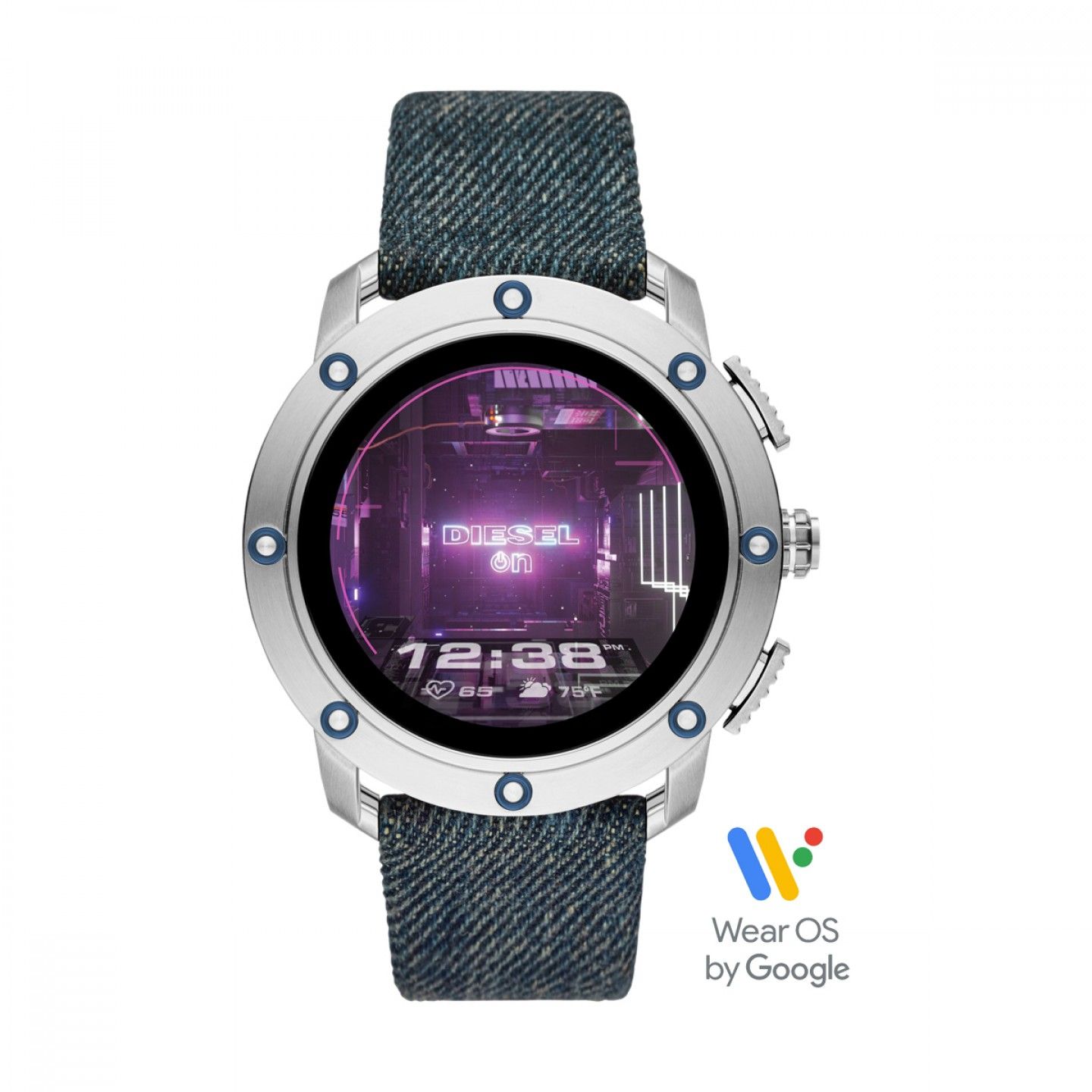 Relógio Inteligente DIESEL Axial Azul (Smartwatch)