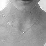 Collar Oro 18K Diamante 0,05ct
