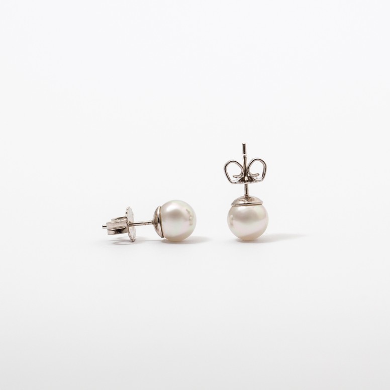 Classic Earrings Pearl 8mm