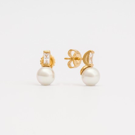 Gold Auva Earrings