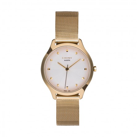 Majestic Paterns Gold Watch