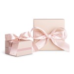 Brincos Bow Happy Me Pearl Rose Gold