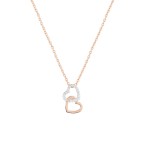 Colar Bow Happy Lover´S Heart X Rose Gold