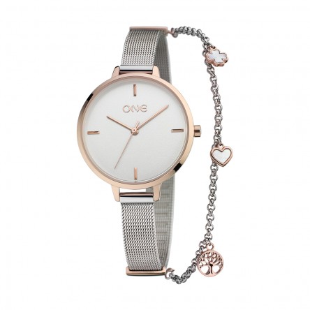 Reloj Chain Plateado