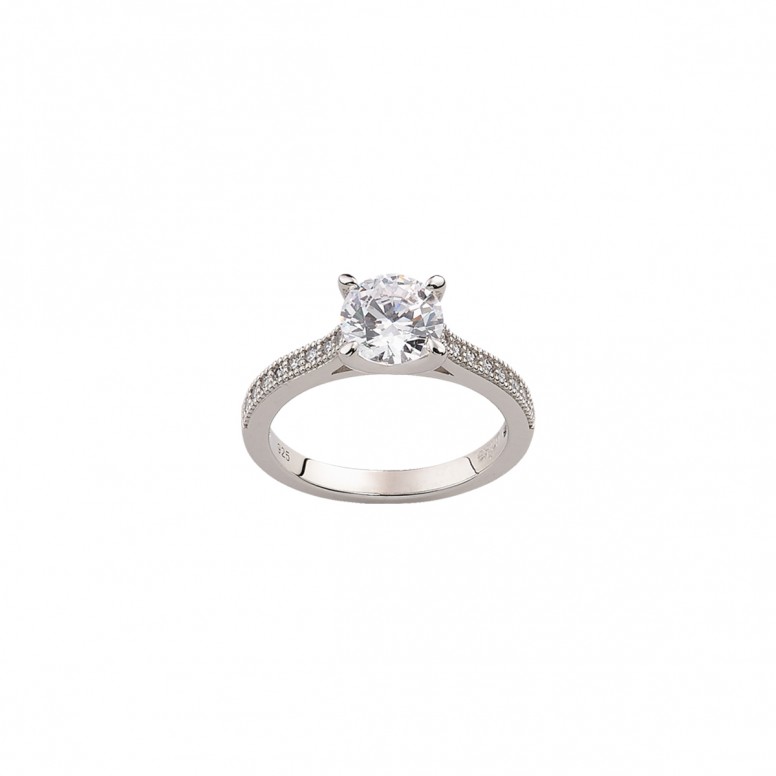 Anel Classy Solitaire Large
