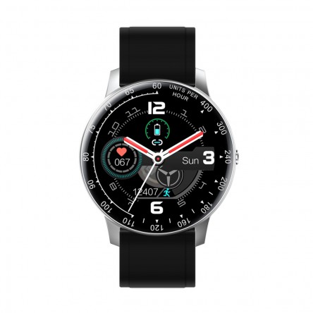 Relógio Inteligente Radiant Times Square Preto (Smartwatch)