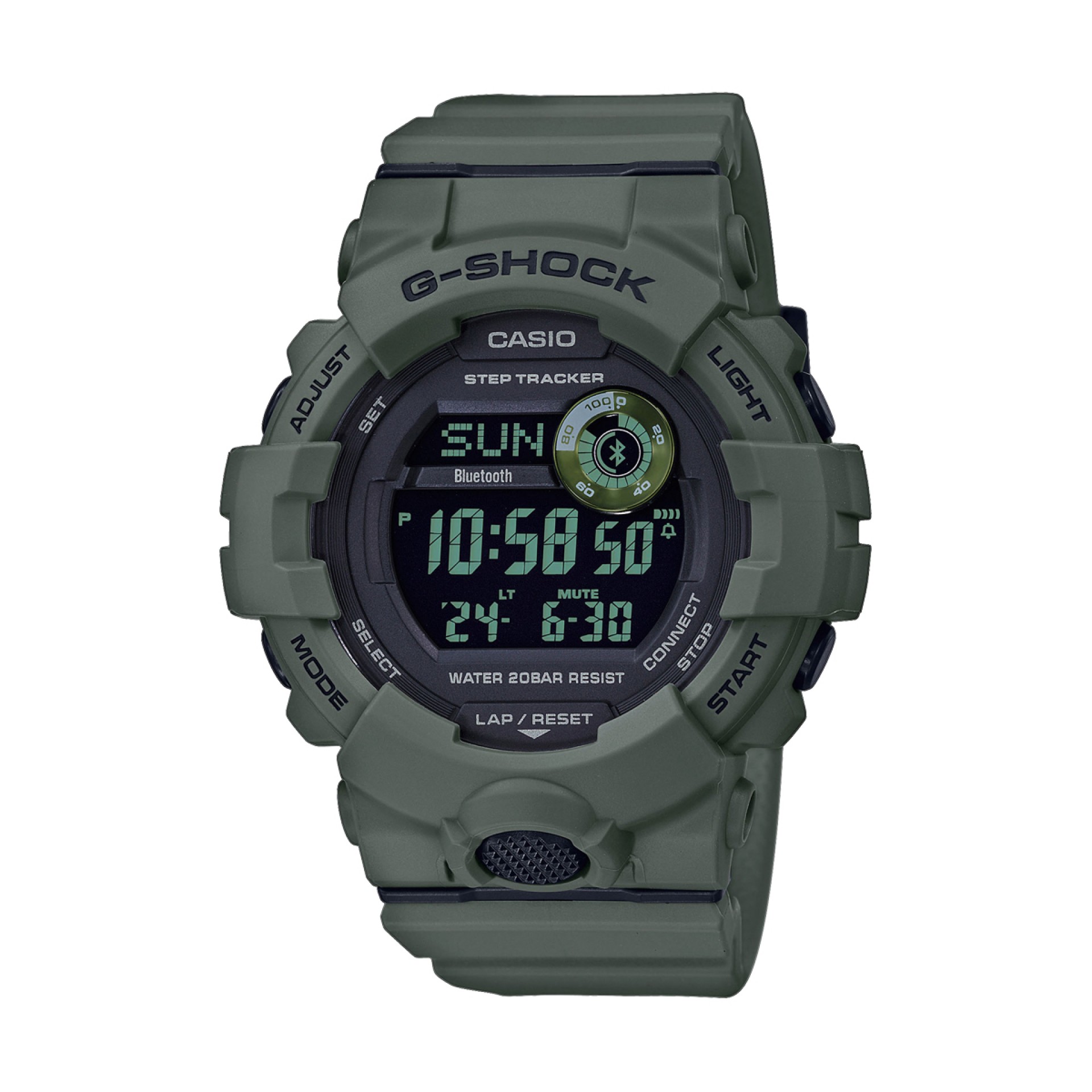 Relógio Casio G-Shock G-Squad Verde