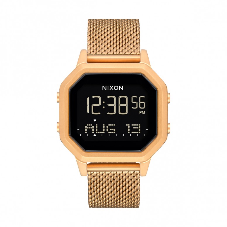 Relógio Nixon Siren Milanese Dourado