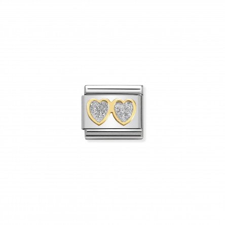 Two Hearts Charm