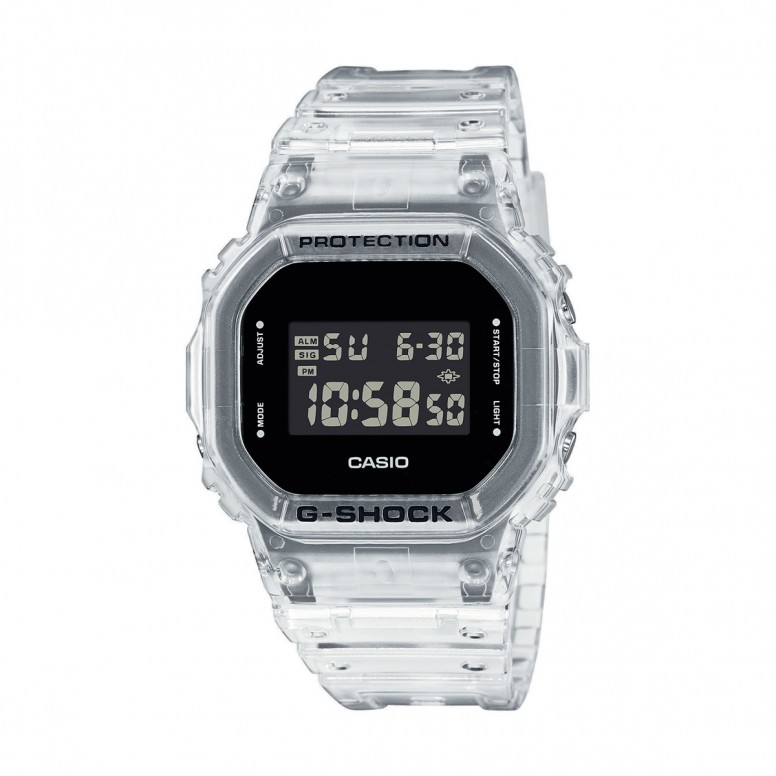 Relógio Casio G-Shock Skeleton Transparente