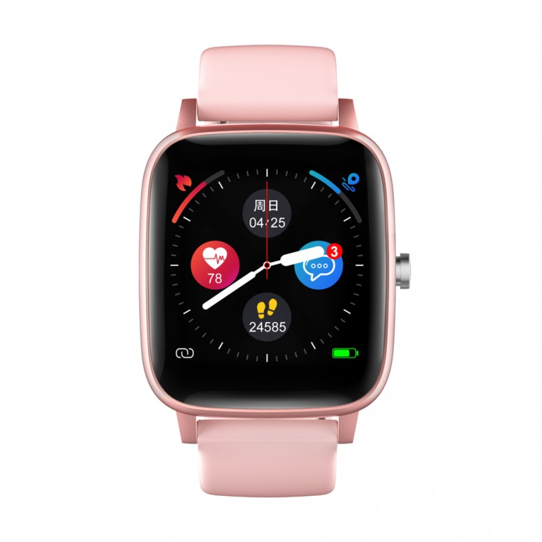 Relgio Smartwatch Queensboro Rosa