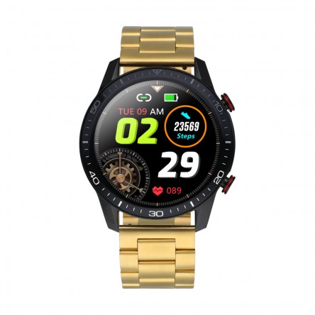 Relógio Inteligente Le Baron Club Dourado Smartwatch