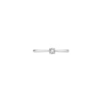 Ring N.9 18K Gold with Diamonds 0,10ct