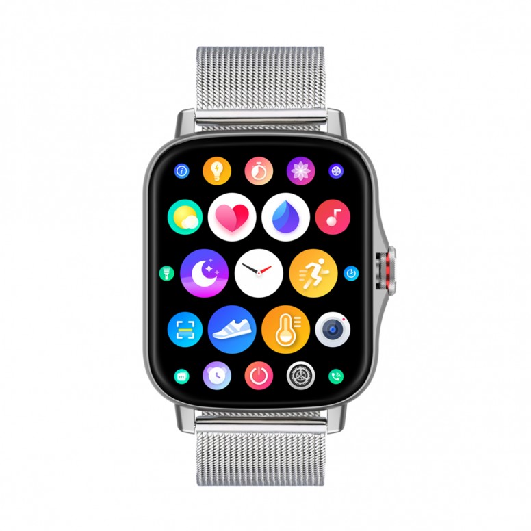 Reloj Smartwatch Las Vegas Premium Plateado