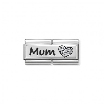 Mum Heart Charm