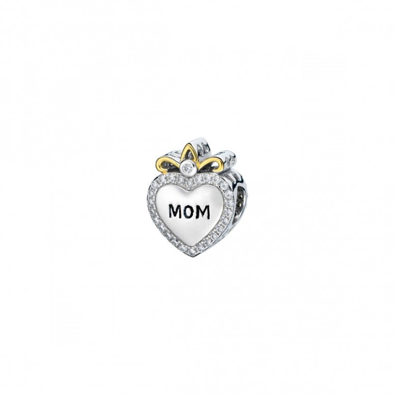 Mom Silver Bead