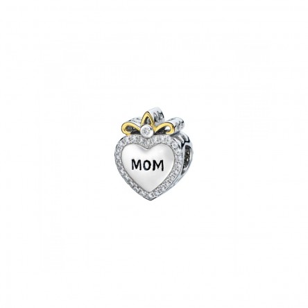 Mom Silver Bead