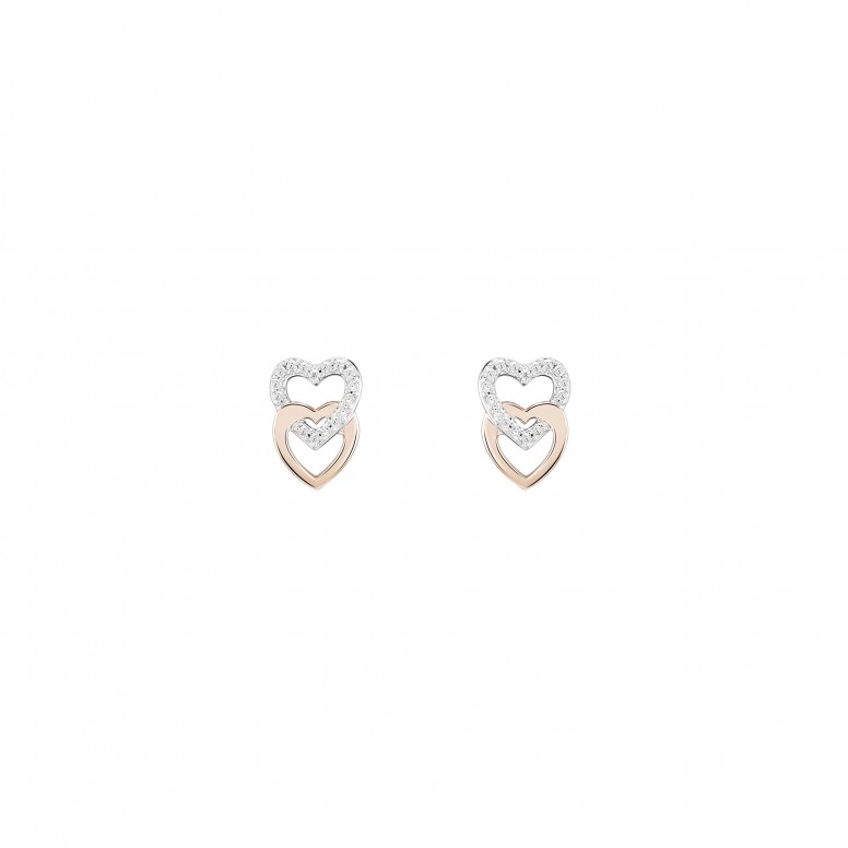 Love In Rose Lovers Heart IV Earrings