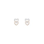 Pendientes Love In Rose Lovers Heart IV