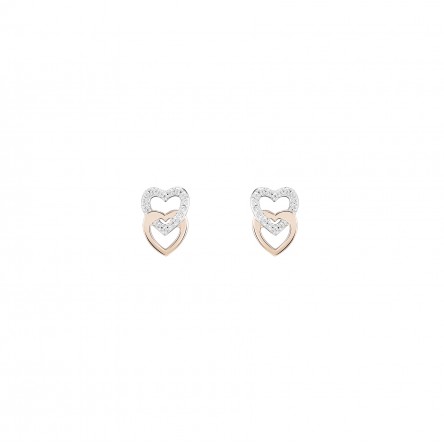 Love In Rose Lovers Heart IV Earrings