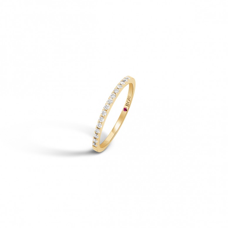 Ring N.29 18K Gold with Diamonds  0,15ct