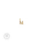 Pendente Bow Gold - Letter M