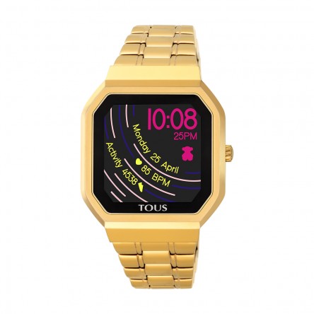Relógio Smartwatch B-Connect Dourado