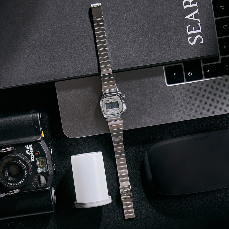 Reloj Vintage Mini Plateado
