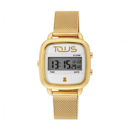 Relógio D-Logo Digital Dourado